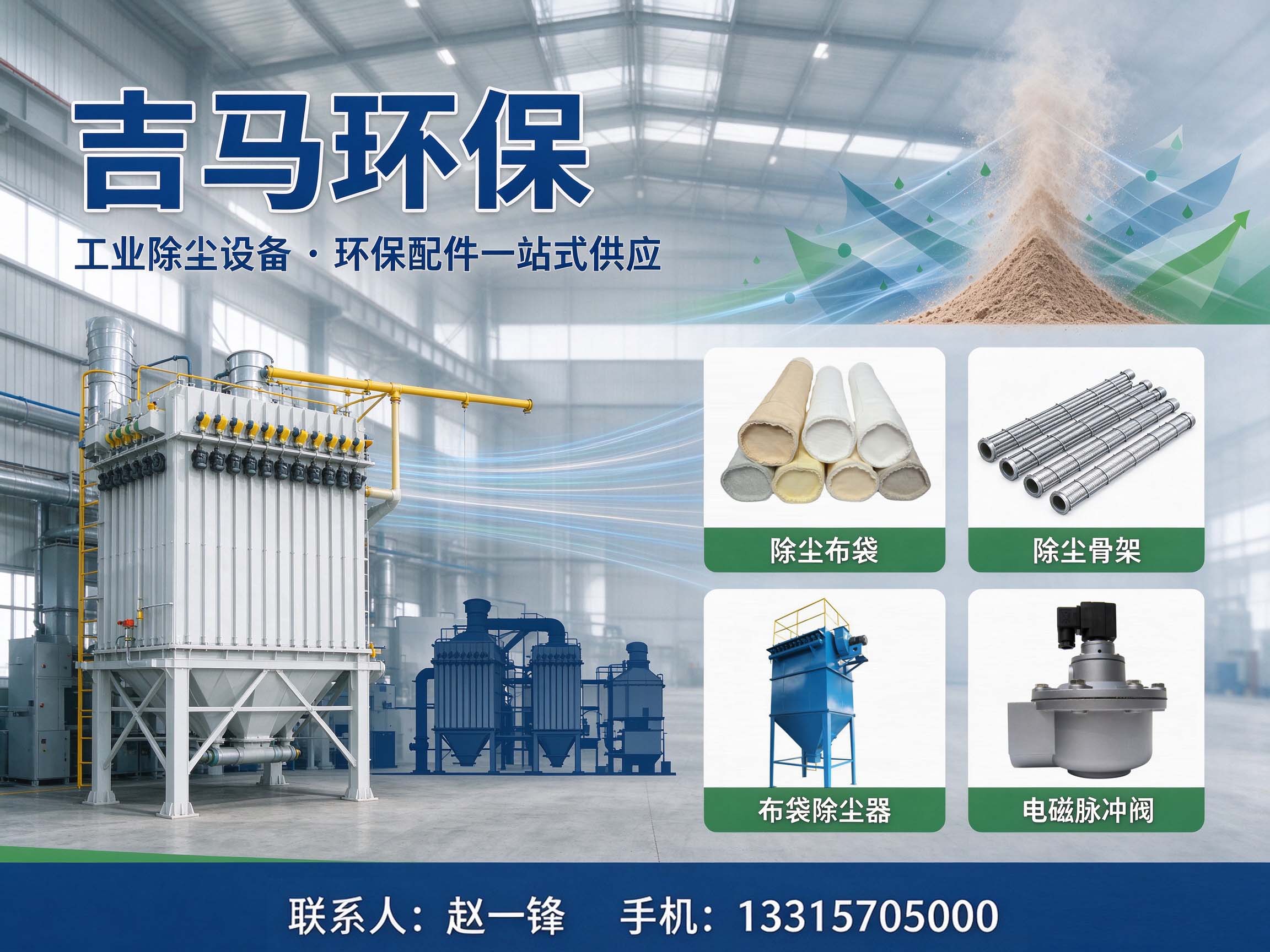 海兴新手采购除尘布袋避坑指南：选型与规格详解